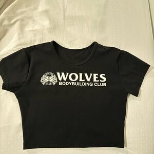 FASTER S/S "ENERGY" TOP IN BLACK